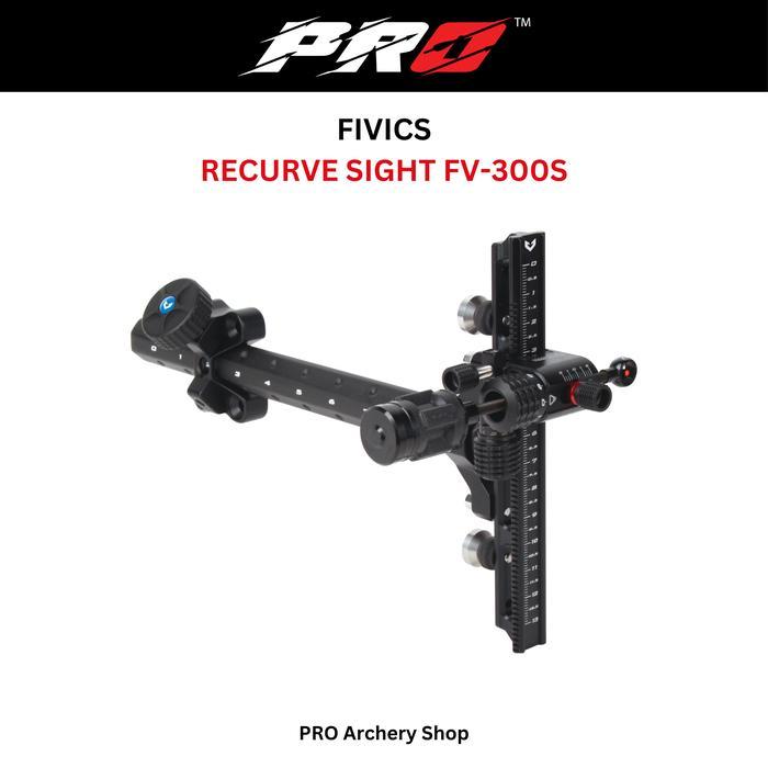 FISIR FIVICS FV300S RECURVE CARBON SIGHT / SIGHT CARBON / ALAT PANAHAN BUSUR PANAHAN / SIGHT PANAHAN