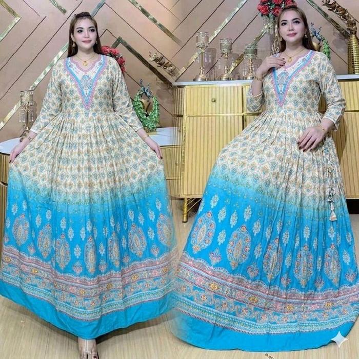 Gamis Hindi Janda Muda terbaruu
