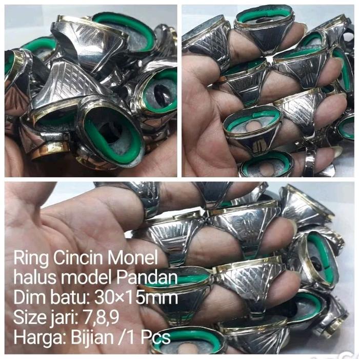 RING CINCIN MONEL TANAM HALUS MODEL PANDAN HANMADE
