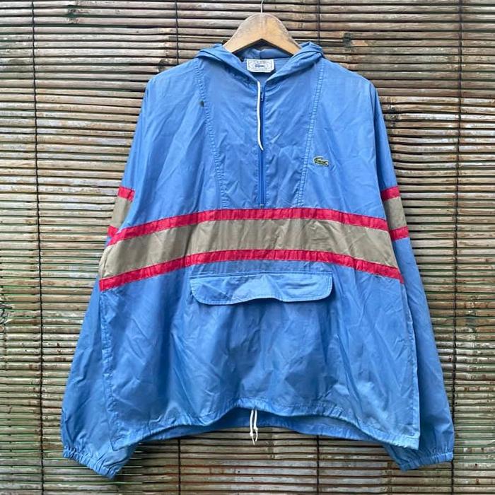 jaket cagoule L A C O S T E running sport second