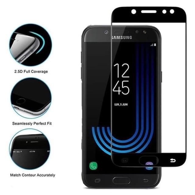 Tempered glass full cover 5D 9D Samsung J7 plus/J7 prime/J7 core/J2 prime/ grand prime/J2 core