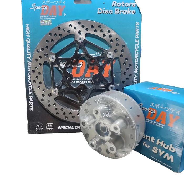 TROMOL DEPAN SYM SET PIRINGAN DAY TROMOL SYM SET DISC PIRINGAN 300MM DAY Motorcycle