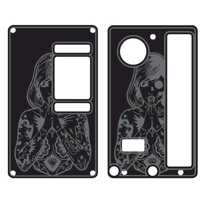 CUSTOM PANEL CTHULHU black doff.