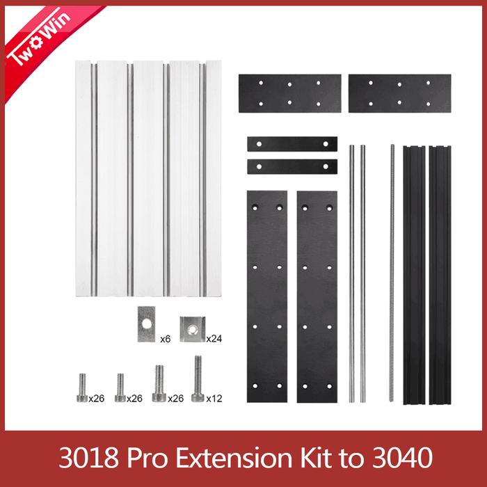 CNC 3018 Pro Extension Kit Upgrade 3018 to 3040 Laser Machine
