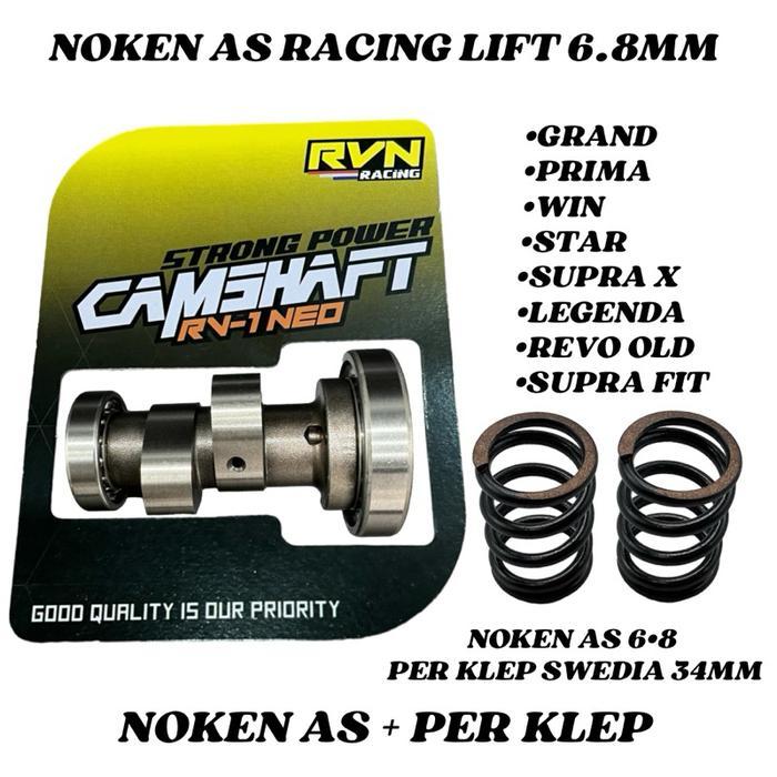 PAKET NOKEN AS CAM RRA RVN RACING SUPRA X LAMA GRAND REVO OLD WIN SUPRA FIT LAGENDA STAR PLUS PER KL