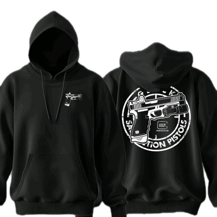 Jaket Hoodie NSA Gl0ck || Premium Print || Tactical Unisex Fleece