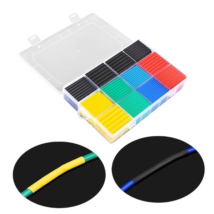 750/780/800pcs Heat Shrink Tubing 2:1 Heat Shrink Tube Wire Shrink Wrap Durable