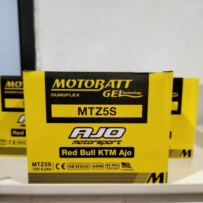 Aki Motobatt Mtz5S Utk Motor Honda Beat, Vario, Scoopy, Spacy Tbk