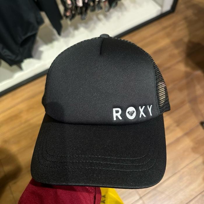 ROXY topi bali hitam bordir NEW ORIGINAL remaja