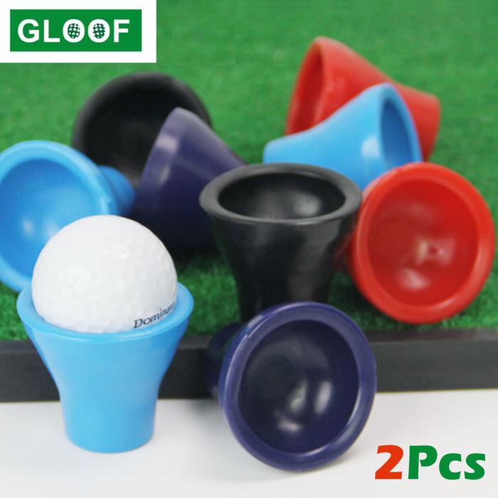 Terlaris, 2 Buah Bola Golf Suction Cup Pickup Alat-Karet Grabber