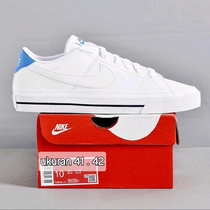 sepatu casual sneaker nike putih polos