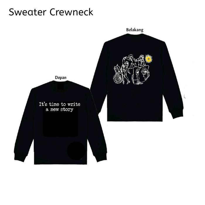 Jaket Crewneck JKT48 Birthday Adel 2024 Free Goodibag Formal Kaos