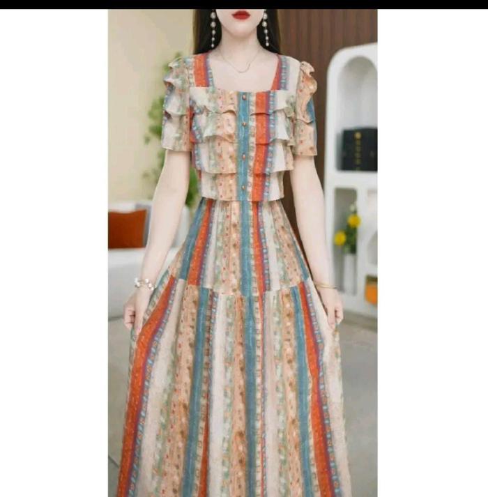 New Summder Indian Dress Women Clothes Long Maxi Vintage Sexy Korean Casual Boho Bohemian Floral Rob