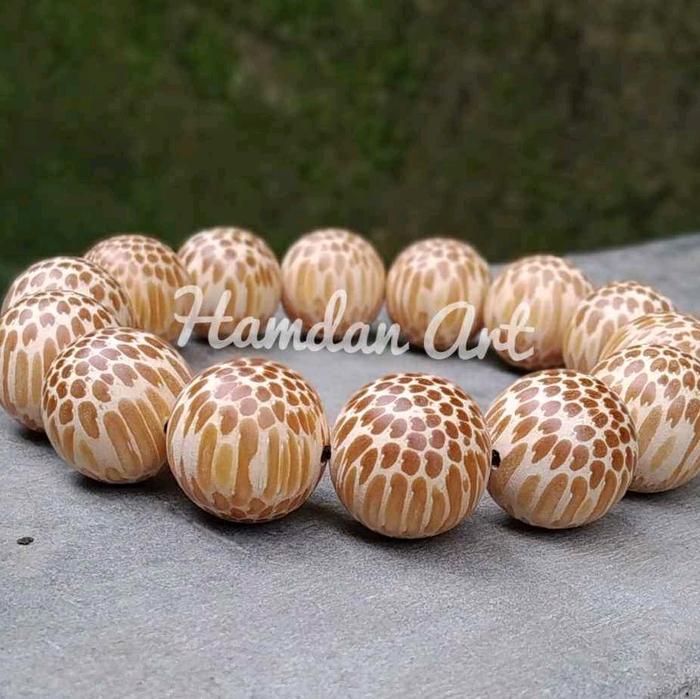 GELANG FOSIL AKAR GALIH LIWUNG KUNING EMAS