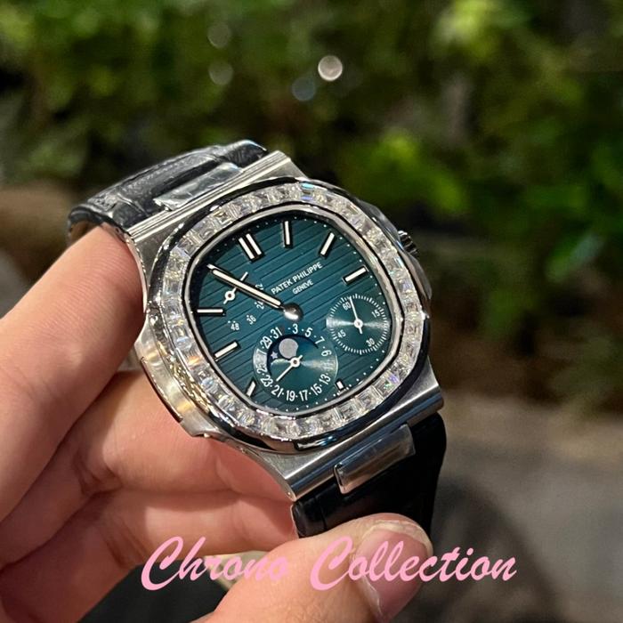 Jam TanganPriaPatekPhilippe Nautilus 5722G With Diamond Replica 11 Watch 40mm