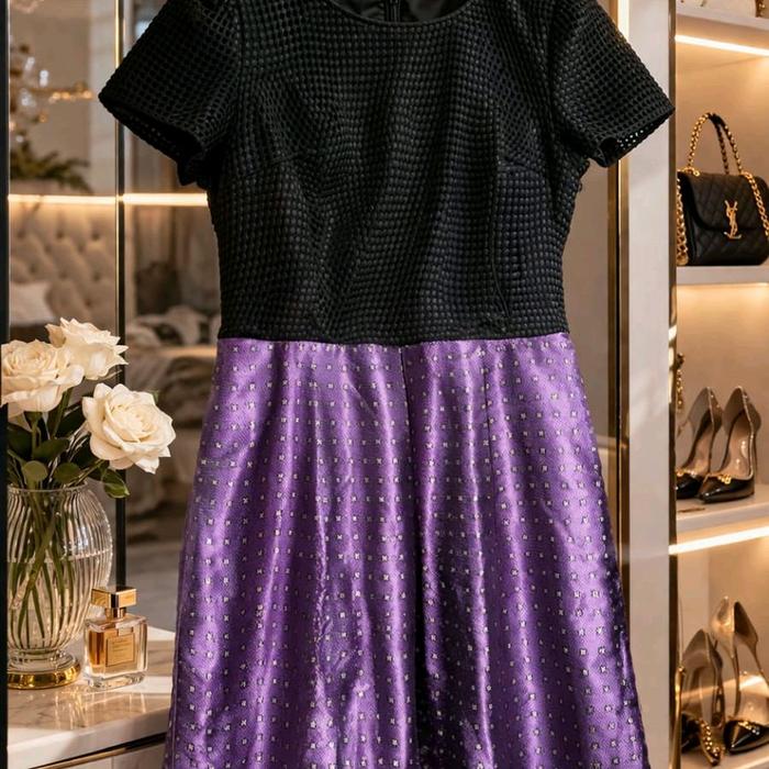dress brokat brukat Lace renda top atasan wanita blouse rok skirt flare megar pesta party kondangan 