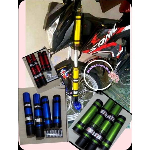 cover shock depan motor Honda Sonic model atas bawah