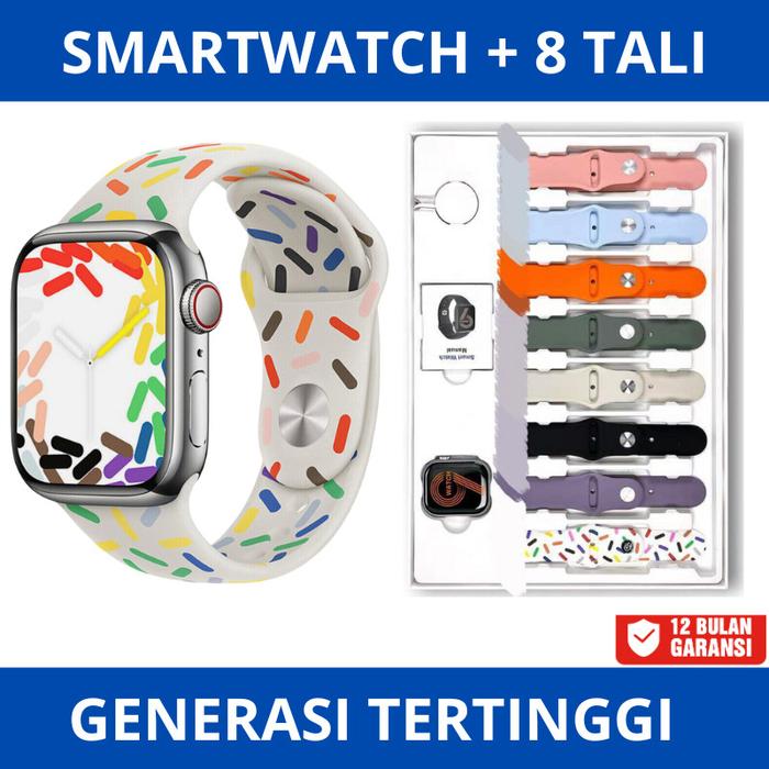 ORIGINAL 100% SMARTWATCH PRO T9 Watch Terbaru! SERIES TERCANGGIH