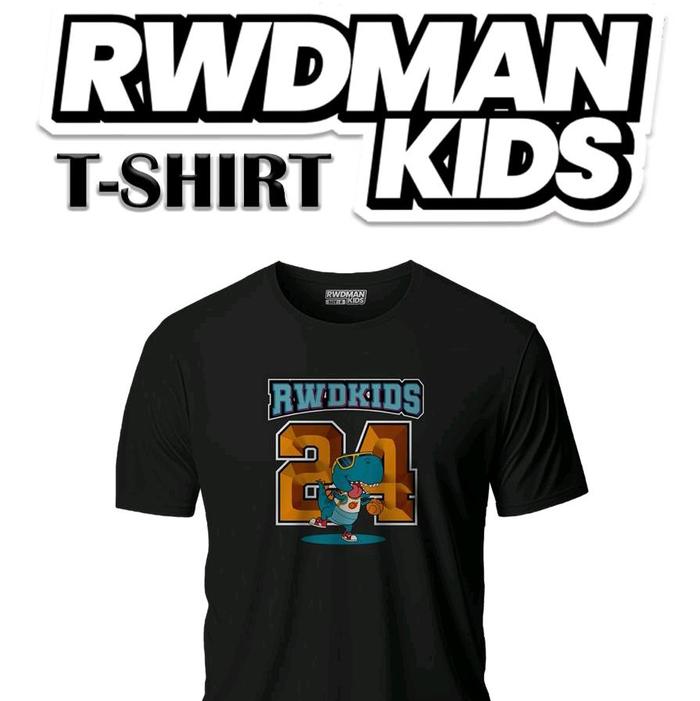 Kaos anak RWDMAN T-SHIRT KIDS nyaman lembut