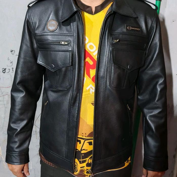 jaket kulit asli harga pengrajin , bahan kulit domba super garut