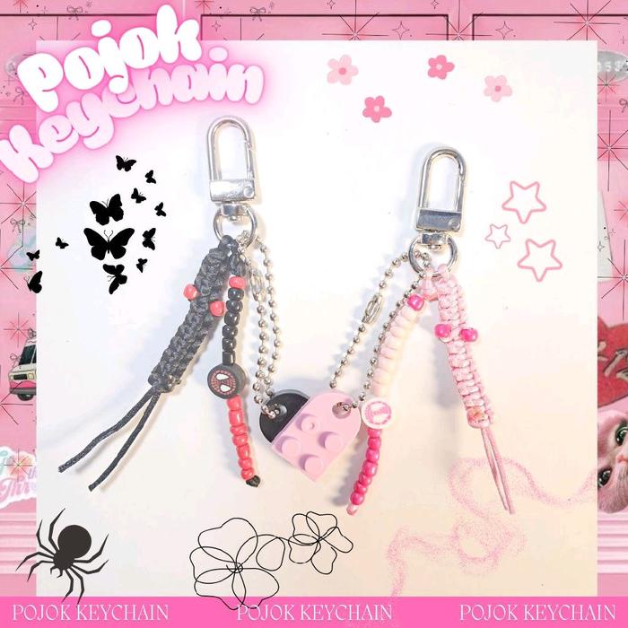 Gantungan kunci spidermen couple pasangan-bisa beli terpisah-keychain Spiderman