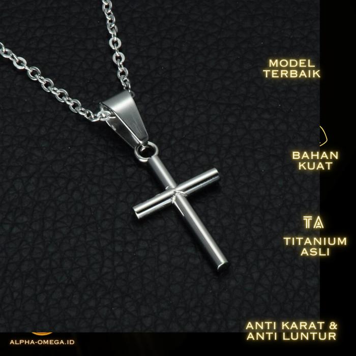 Kalung Salib Wanita Kalung Salib Pria Kalung Salib Titanium