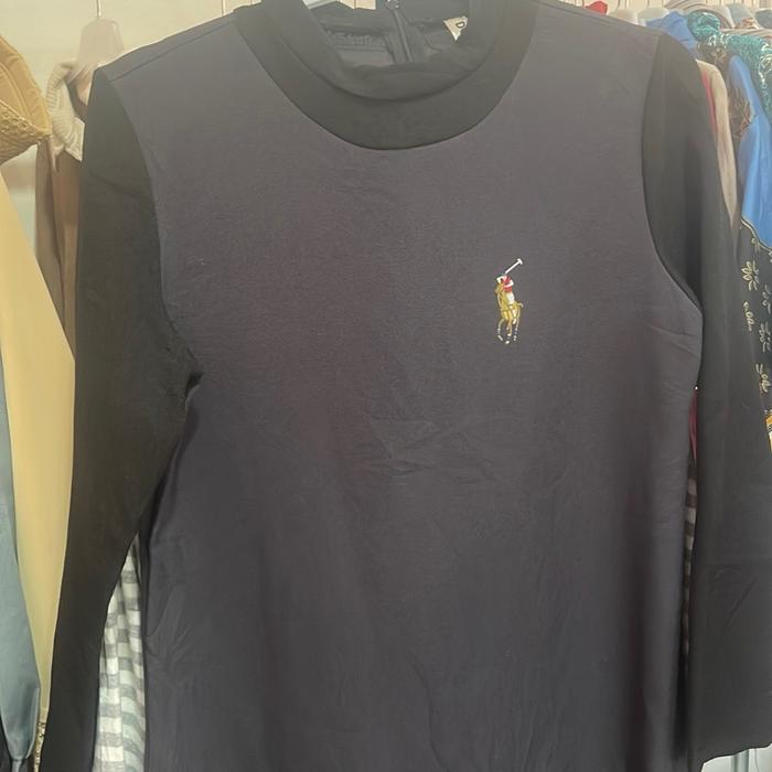 Pakaian Atasan Wanita Lengan Panjang & Pendek dengan Logo Polo Ralph Lauren