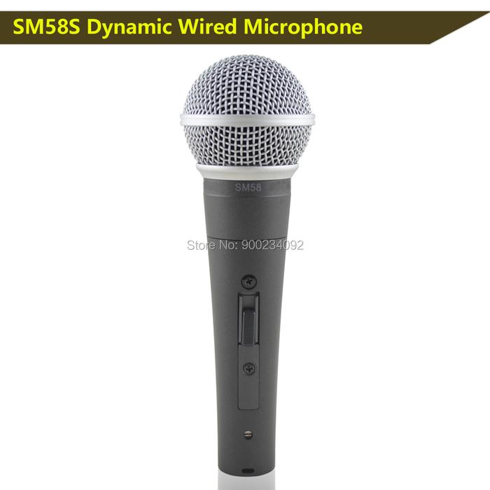 Free shipping sm58sk sm58lc  Vocals Microphone wired dynamic cardioid