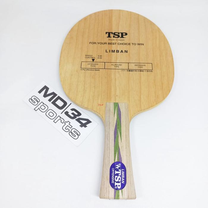 KAYU TSP LIMBAN - Kayu / Blade / Bet pingpong