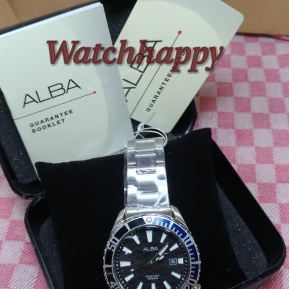 Jam Tgn Pria ALBA ORIGINAL AG8K33X1 Samurai Best Seller AG8K33 GARANSI