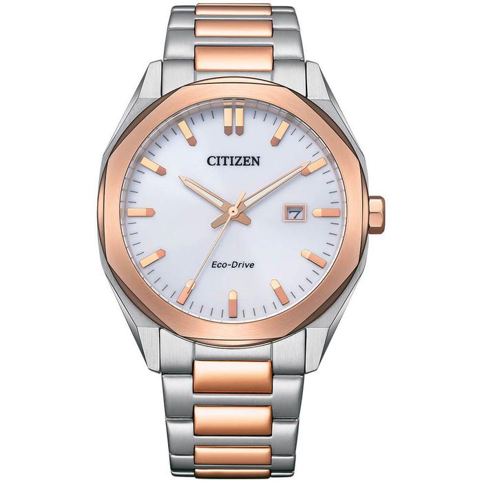 Jam Tangan Pria Citizen BM7606-84A Eco-Drive Elegance White  Original Resmi