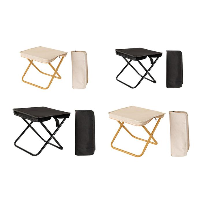 Camping Stool Portable Folding Stool Foot Stool Backpacking Stool Small Folding Chair Camp Stool for