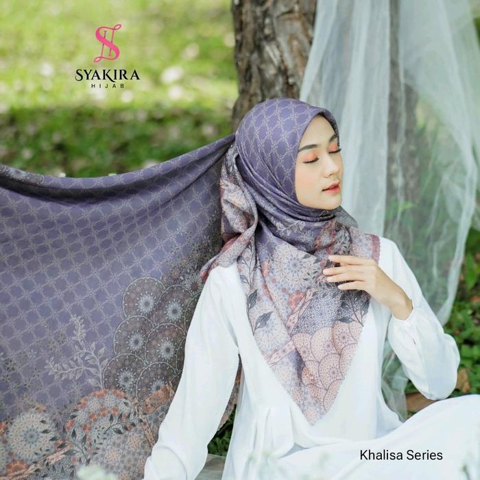 SH Khalisa Series - Hijab Segiempat Motif Batik Muslim - Square