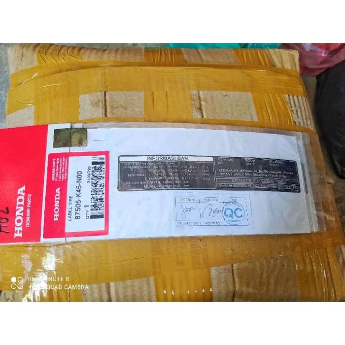Stiker Sticker Label Lengan Ayun Arm Arem Supet All Honda Tiger Megapro Gl pro max 100 Sonic Cbr Cb1