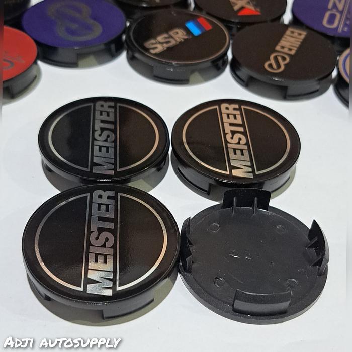 CENTER DOP VELG VARIASI WORK EMOTION. MEISTER 6CM. TUTUP VELG MOBIL