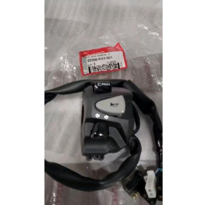 holder saklar sakelar switch assy winker klakson sein kiri honda crf150 crf 150 L ori ahm honda