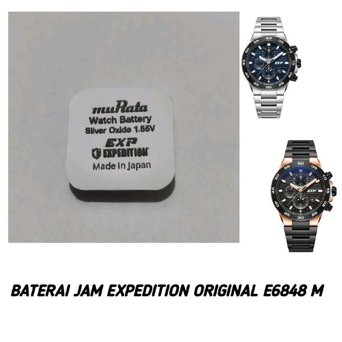 Baterai Jam Expedition original E6848 M