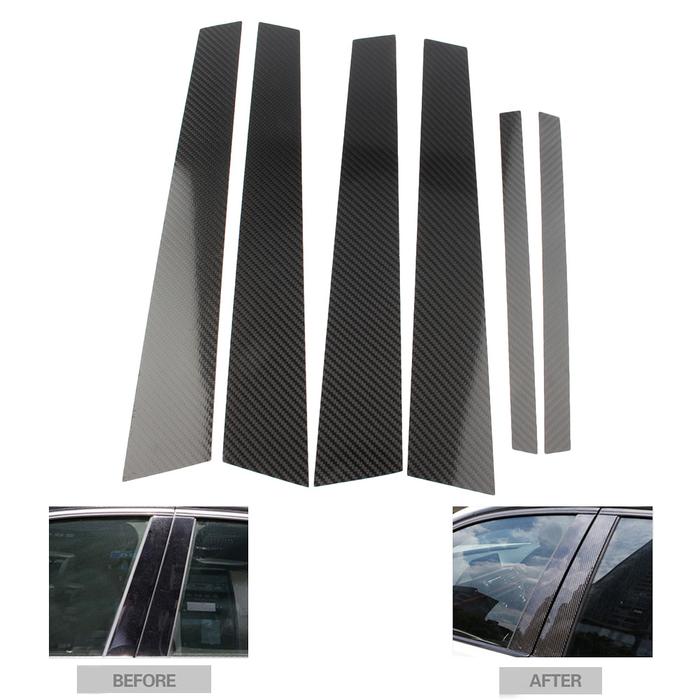 For BMW 3 Series E46 1998-2004 Auto Car Window B-Pillars