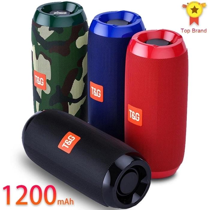 Portable Bluetooth Speaker 20w Wireless Bass Column Waterproof