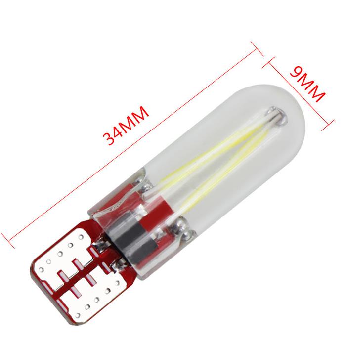 Lampu Depan Mobil Headlamp LED SMD T10 194 168 COB 12V