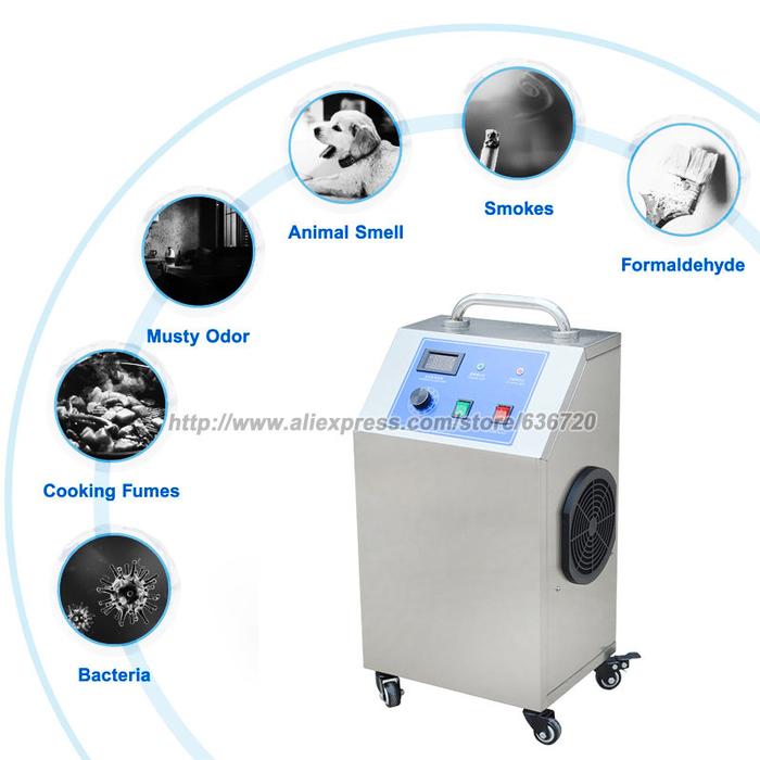 Ozone Generator, 7000mg/h Water Mode Ozone Generator Air Generator,