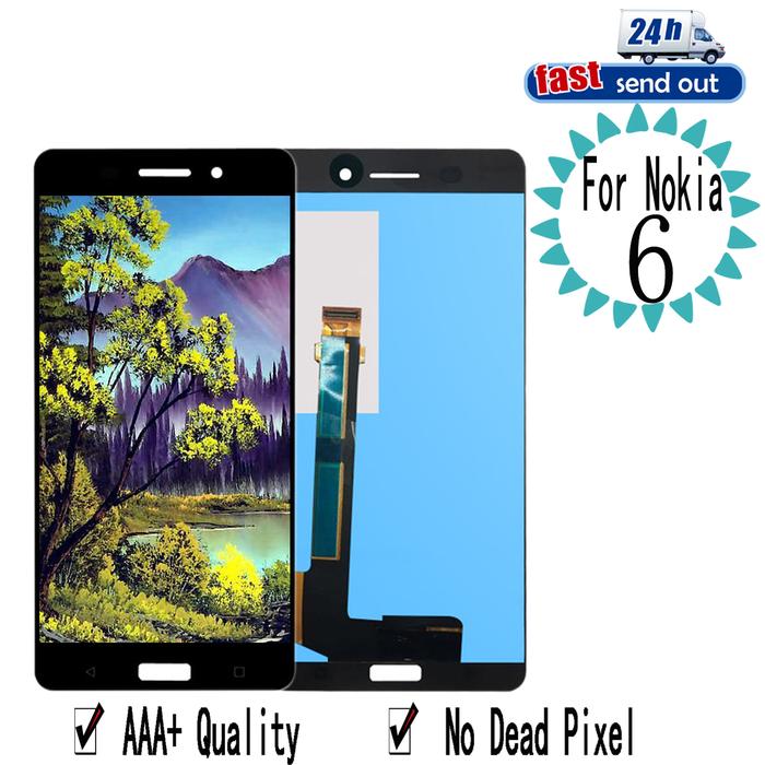 5.5" N6 LCD For Nokia 6 LCD Display TA-1025 TA-1021 TA-1033 Touch