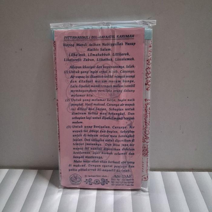 KAIN SAPUTANGAN PANJANG ASDAF 1 PACK
