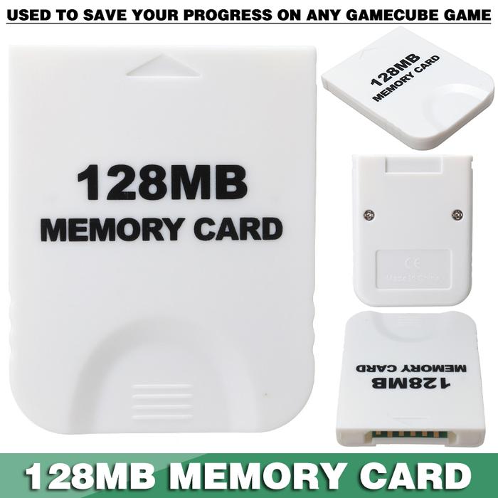 Newest White 128MB Game Memory Card Suitable For Nintendo GameCube