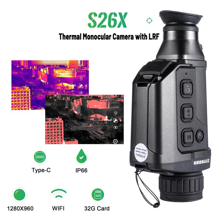 Caza penglihatan malam Digital, Riflescope Monocular Sniper