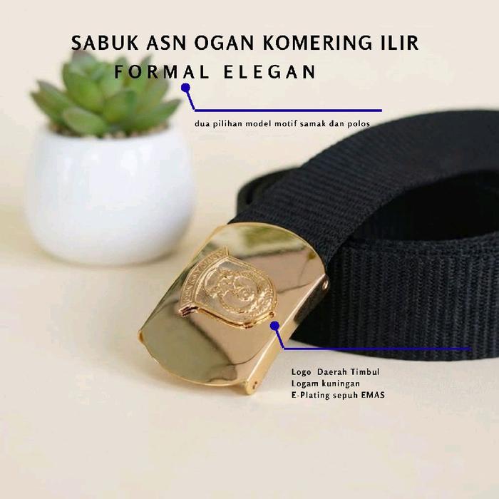 SABUK ASN OGAN KOMERING ILIR FORMAL ELEGAN
