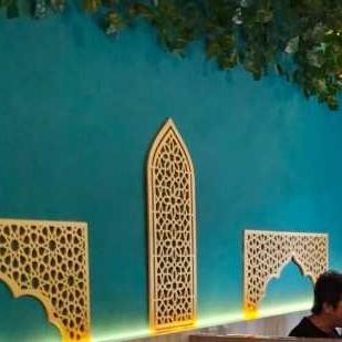 TERLARIS Hiasan Dinding Ornamen Krawangan Dekorasi Pajangan Ruang Tamu Mushola READY