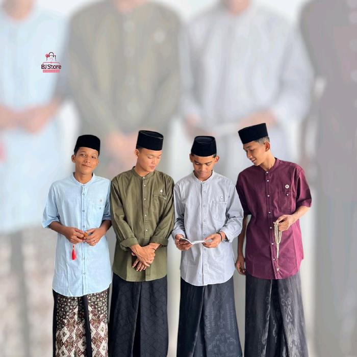 BAJU KEMEJA DOANDA LENGAN PANJANG DAN LENGAN PENDEK Pria Dewasa