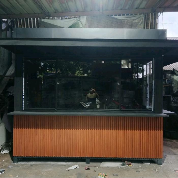 Booth Container / Kontainer Premium Knockdown 3x2x2.5