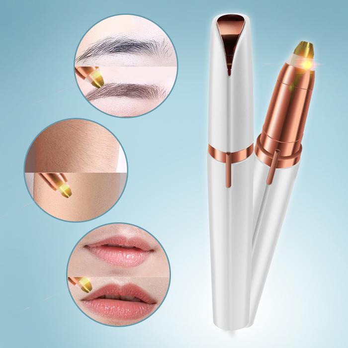 1PCS Electric Eyebrow Trimmer Women's Eyebrow Pencil Automatic